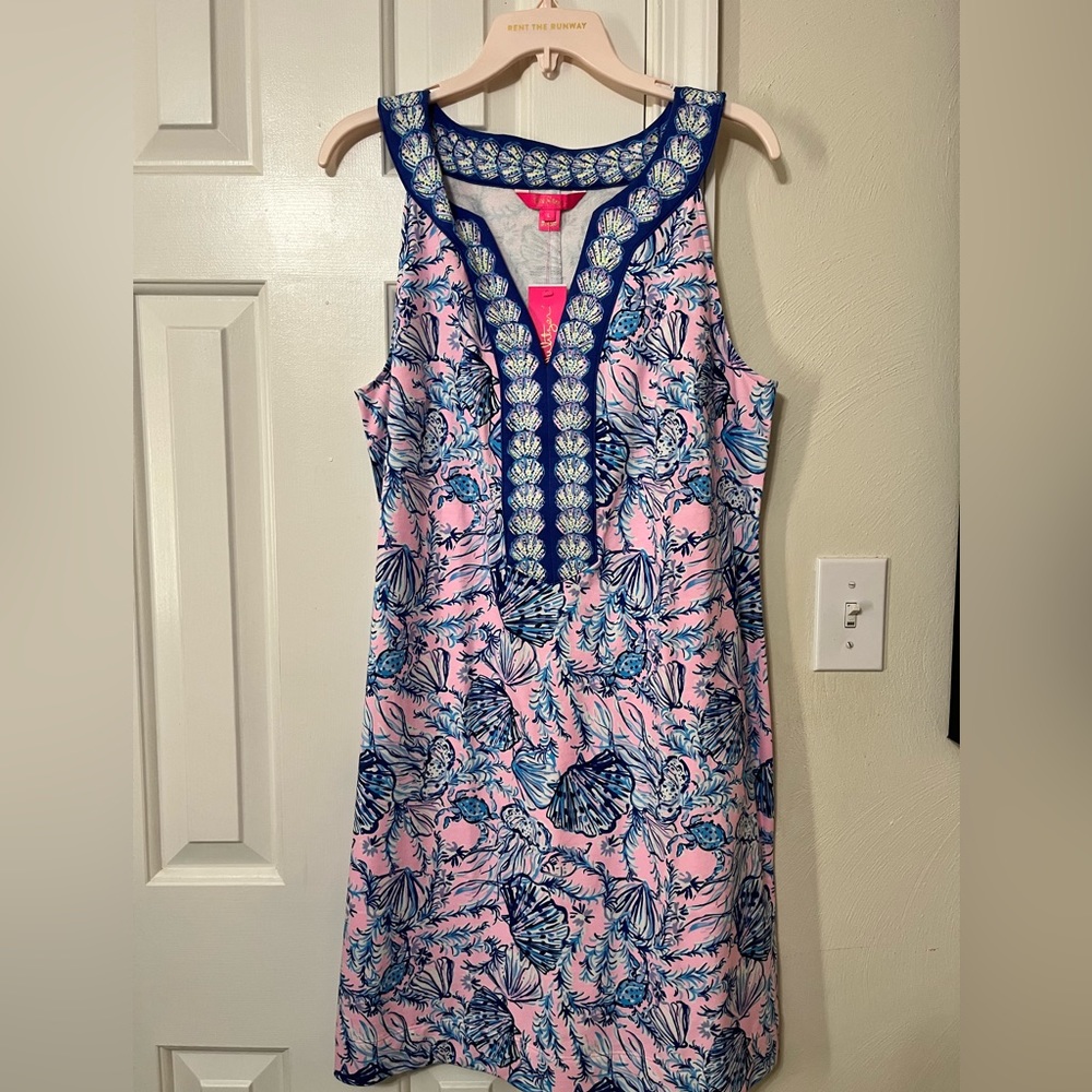 Lilly shell pattern dress